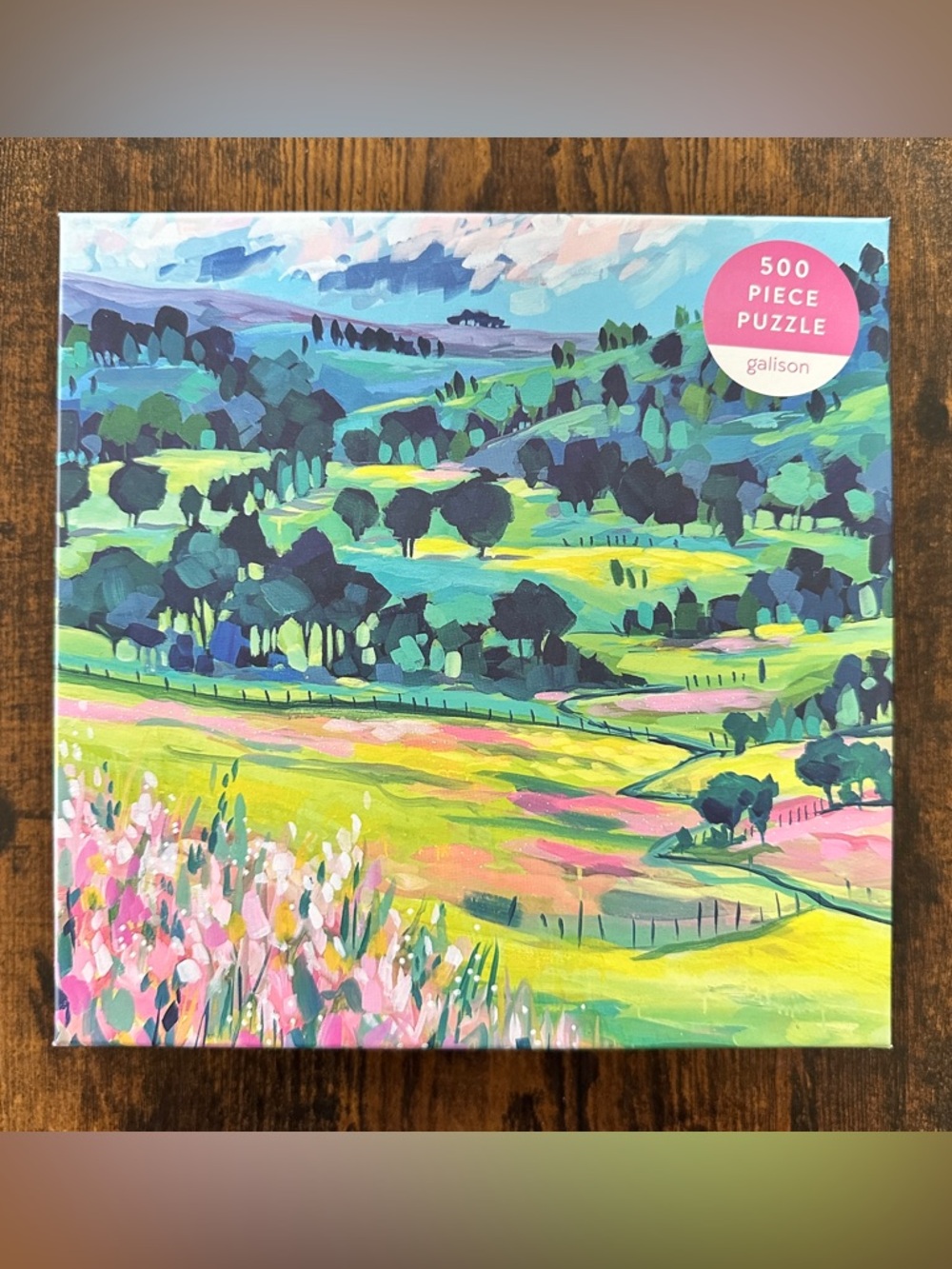 Galison Puzzle, Painted Hills, 500 pieces